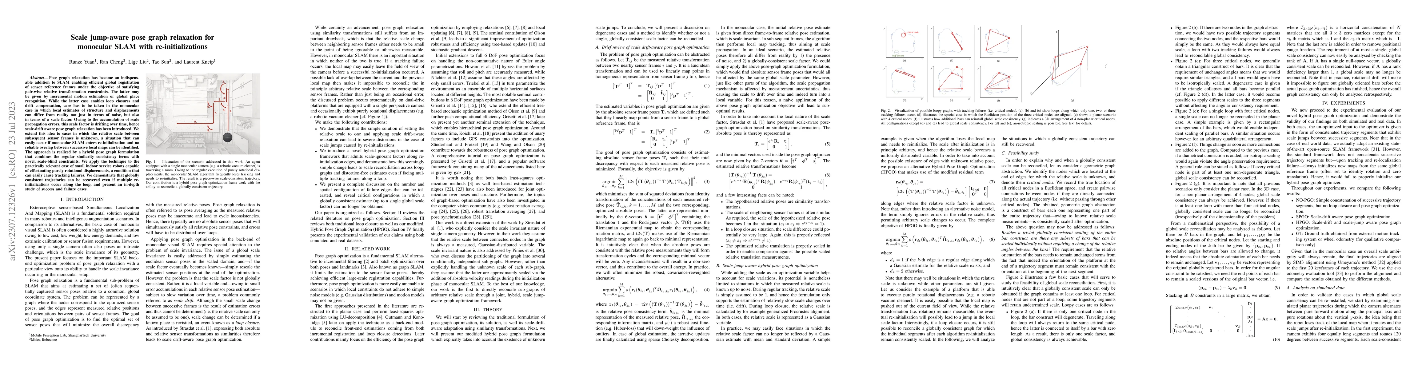 Thumbnail for Scale jump-aware pose graph relaxation for monocular SLAM with
  re-initializations