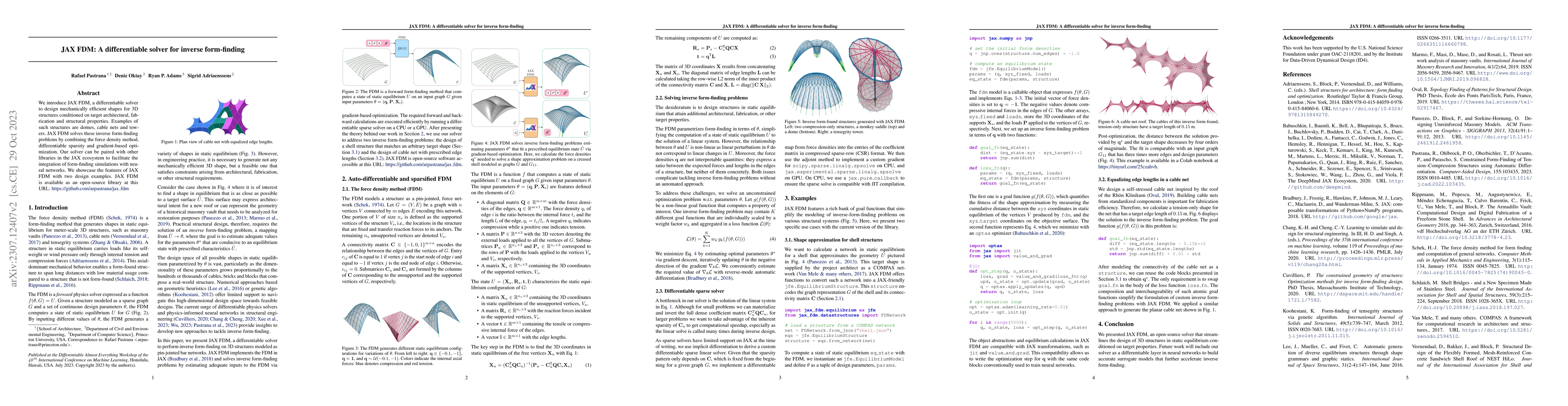 Thumbnail for JAX FDM: A differentiable solver for inverse form-finding