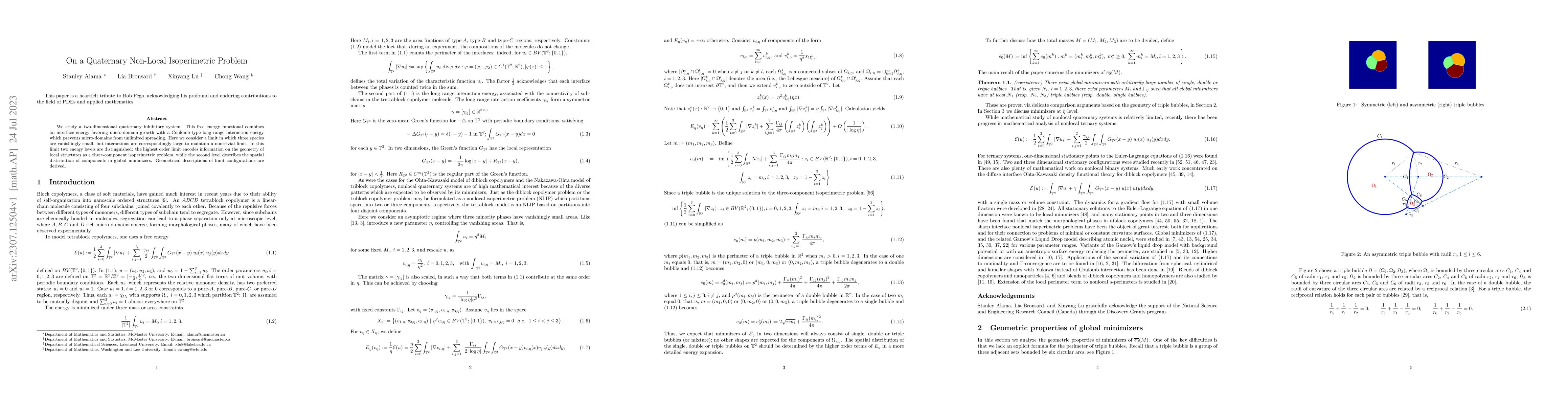 Thumbnail for On a Quaternary Non-Local Isoperimetric Problem