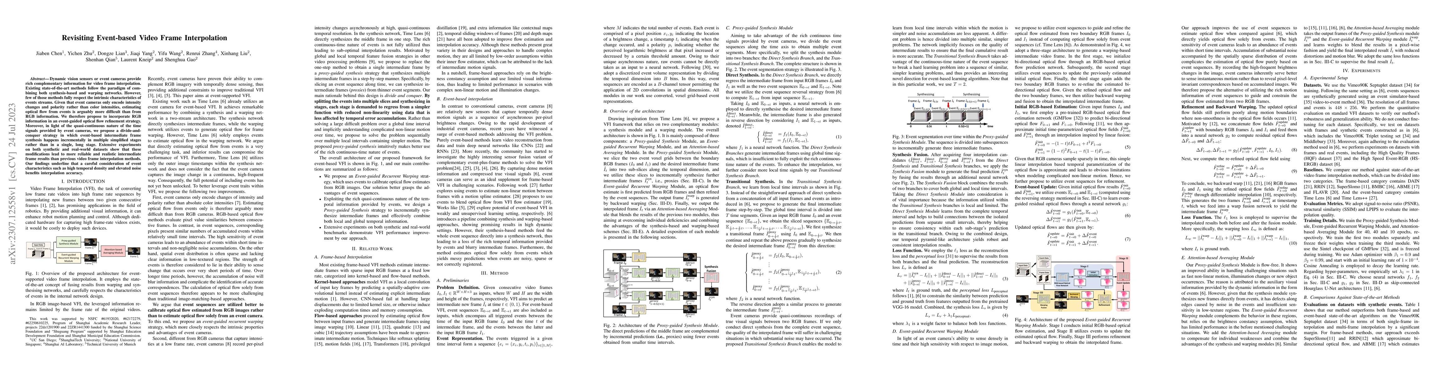 Thumbnail for Revisiting Event-based Video Frame Interpolation