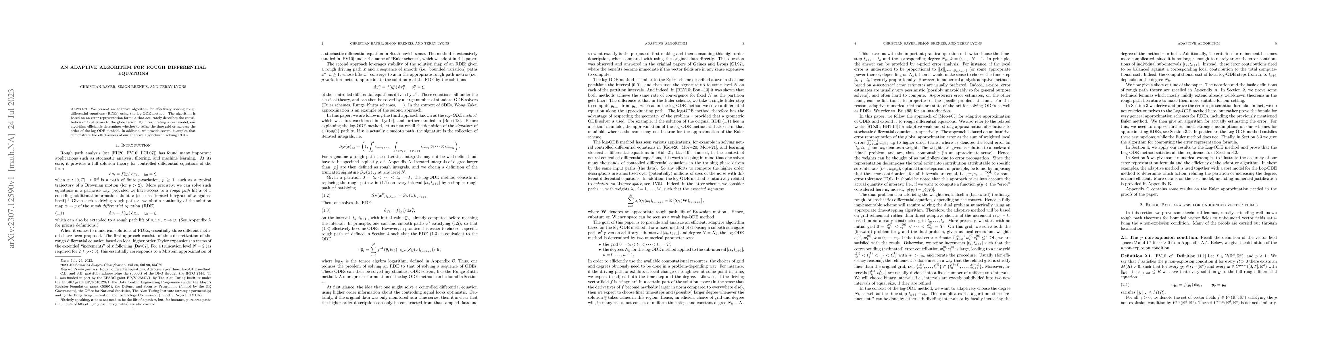 Thumbnail for An Adaptive Algorithm for Rough Differential Equations