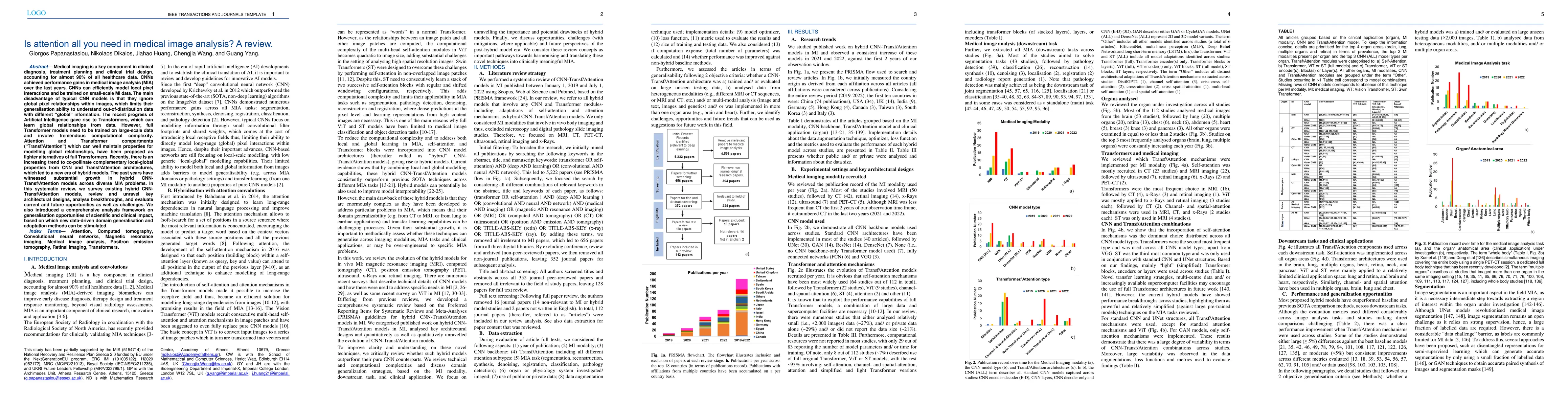 Thumbnail for Is attention all you need in medical image analysis? A review