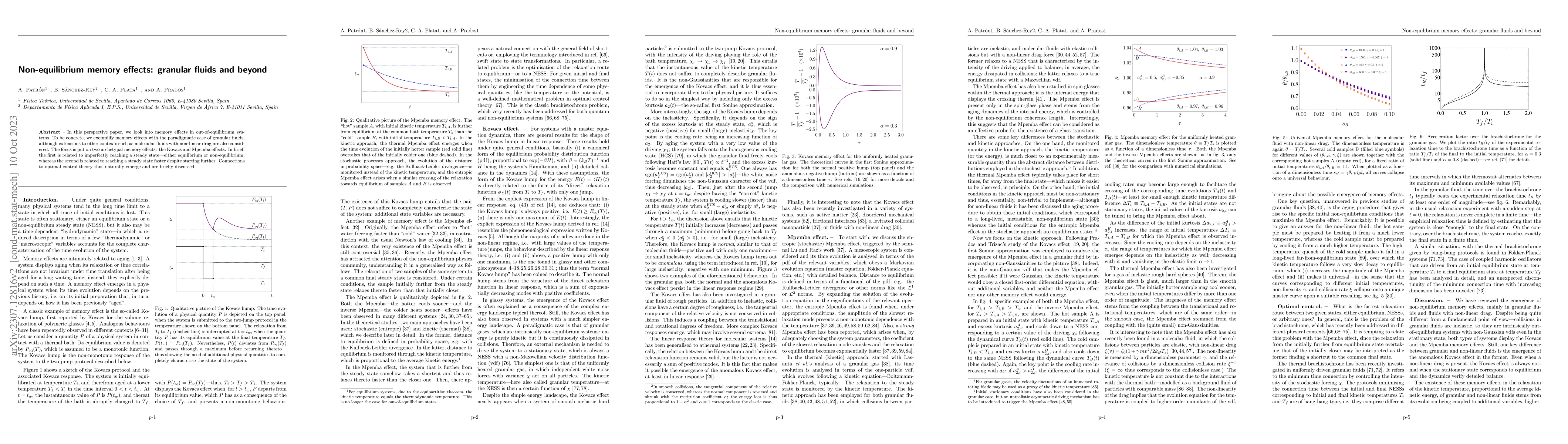 Thumbnail for Non-equilibrium memory effects: granular fluids and beyond