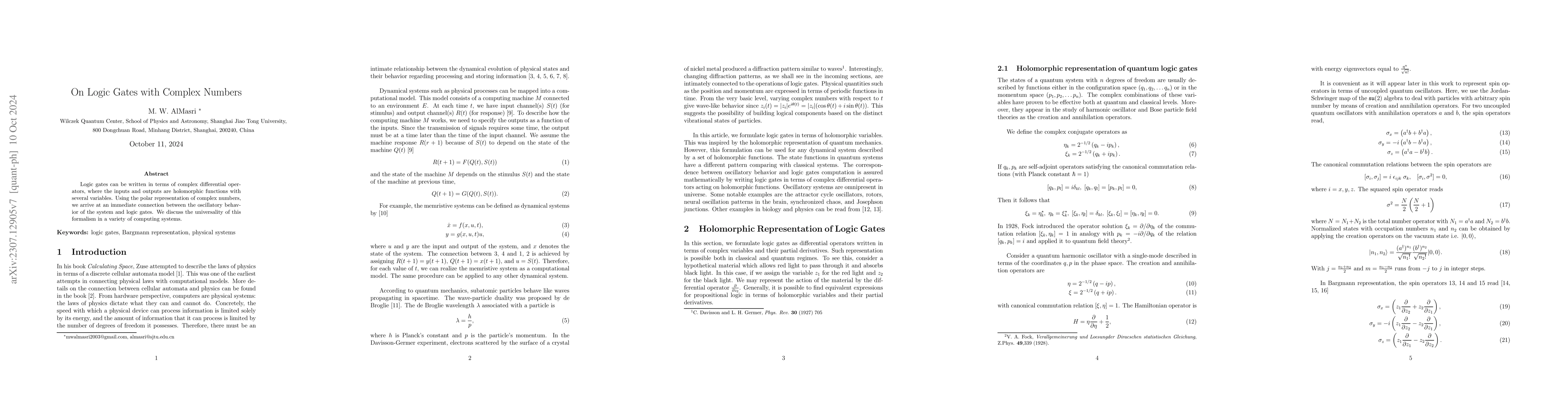 Thumbnail for Complex Analysis of Intelligent Systems