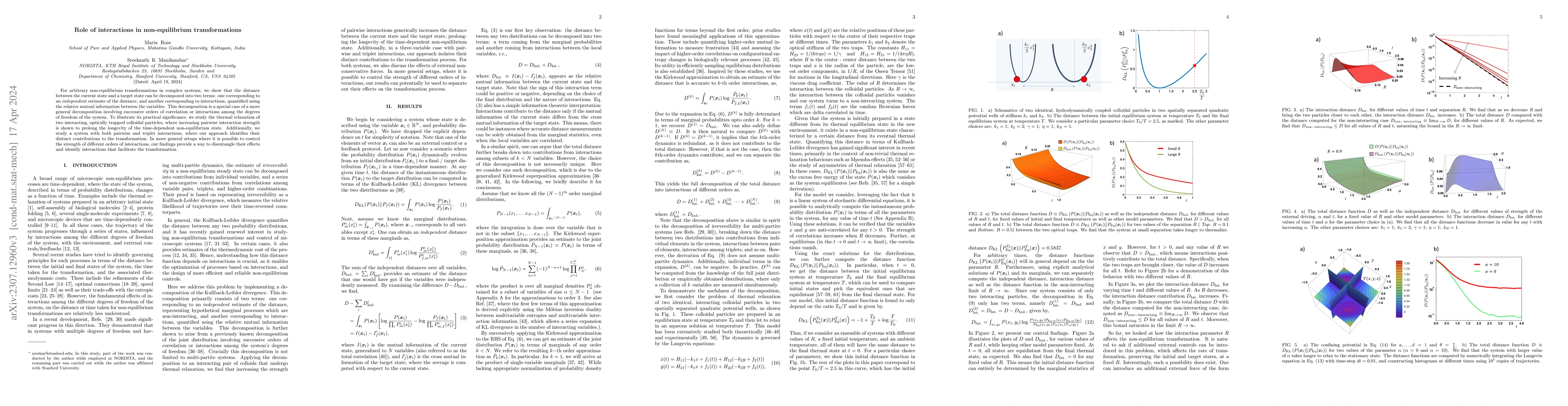 Thumbnail for Role of interactions in non-equilibrium transformations