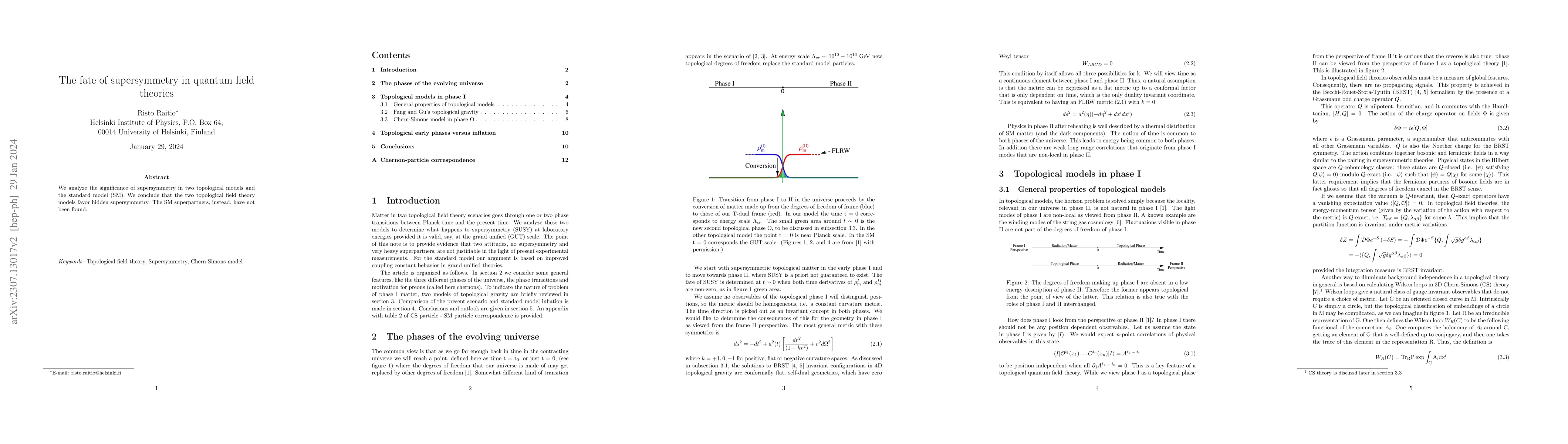 Thumbnail for The fate of supersymmetry in quantum field theories