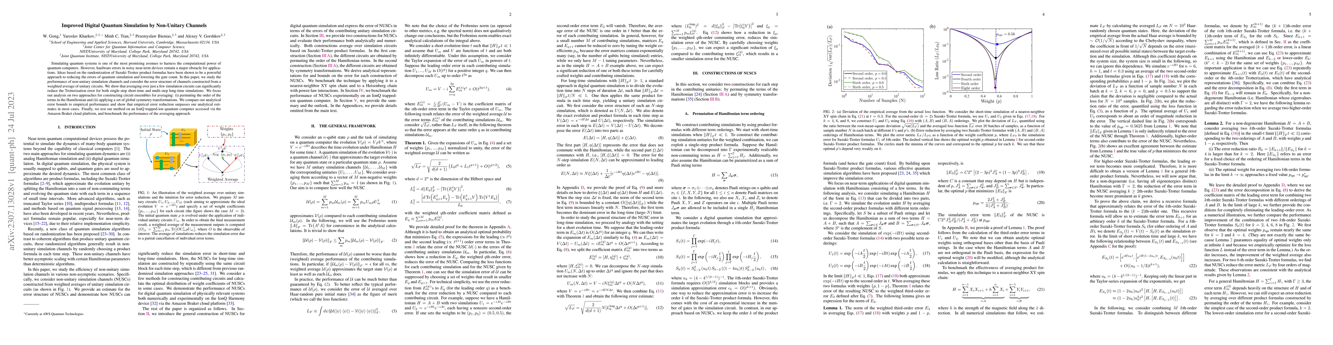 Thumbnail for Improved Digital Quantum Simulation by Non-Unitary Channels