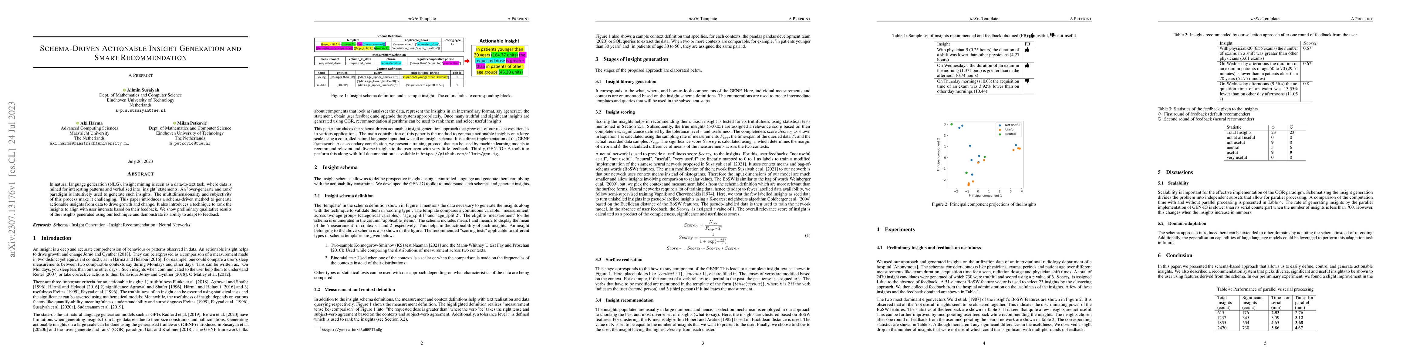 Thumbnail for Schema-Driven Actionable Insight Generation and Smart Recommendation