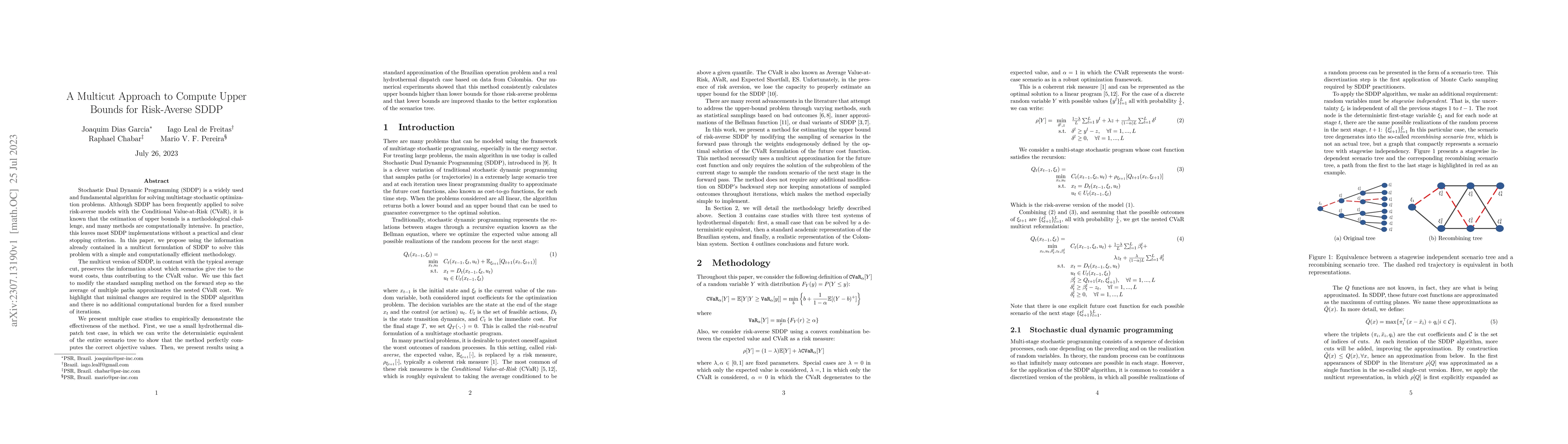 Thumbnail for A Multicut Approach to Compute Upper Bounds for Risk-Averse SDDP
