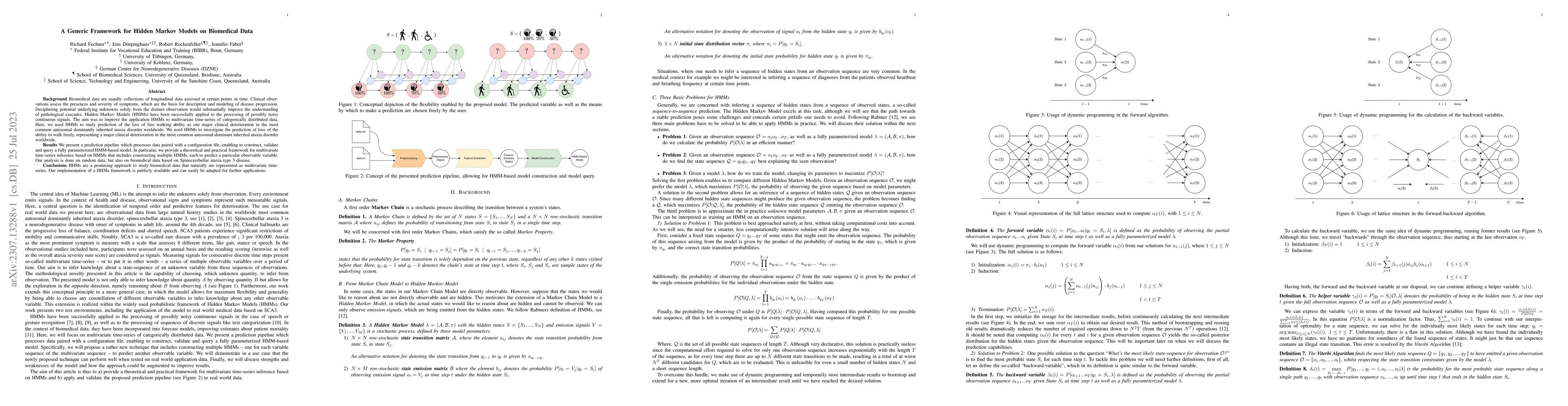 Thumbnail for A Generic Framework for Hidden Markov Models on Biomedical Data