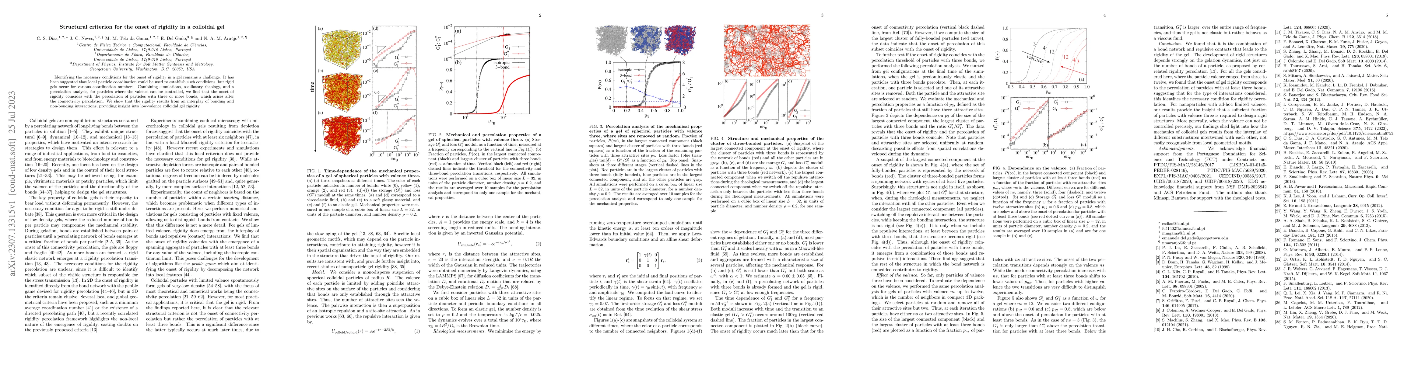 Thumbnail for Structural criterion for the onset of rigidity in a colloidal gel