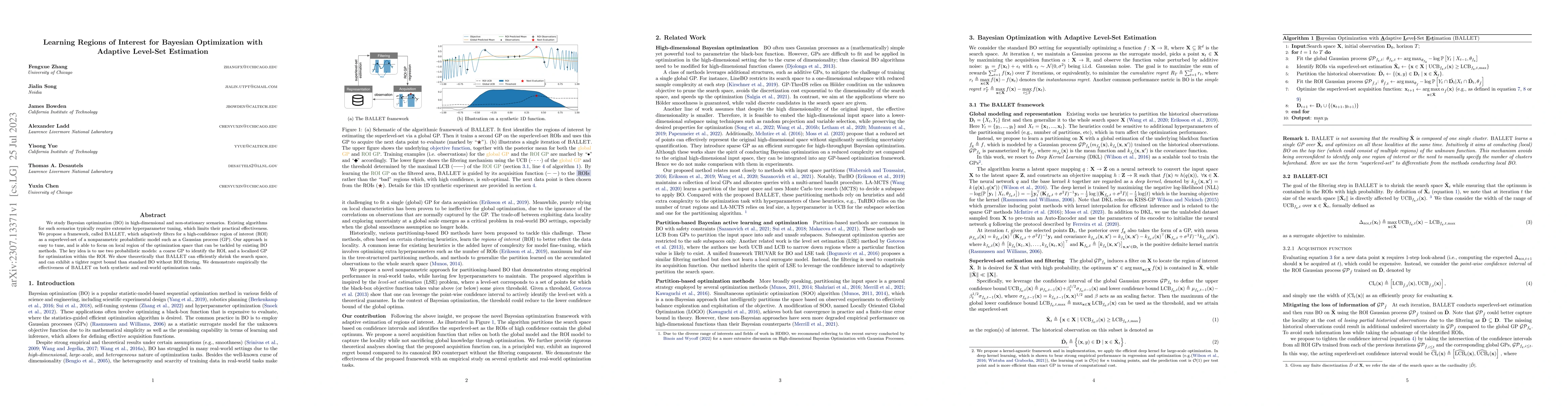 Thumbnail for Learning Regions of Interest for Bayesian Optimization with Adaptive
  Level-Set Estimation