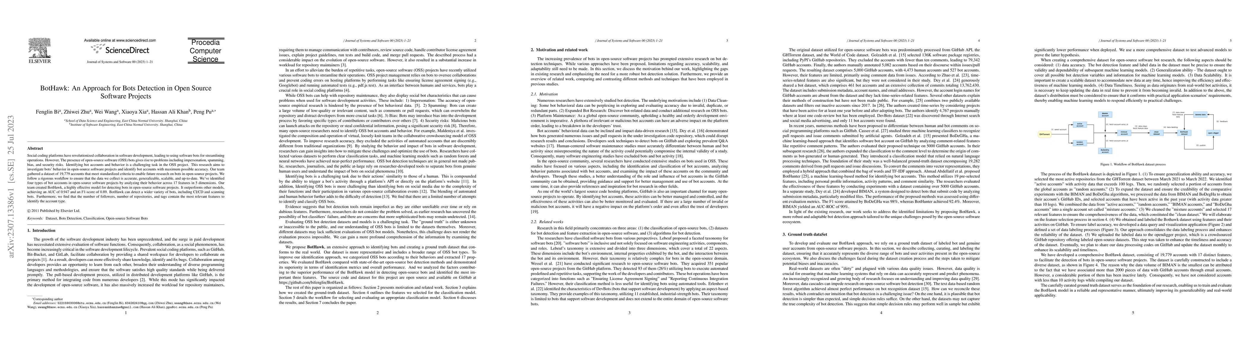 Thumbnail for BotHawk: An Approach for Bots Detection in Open Source Software Projects