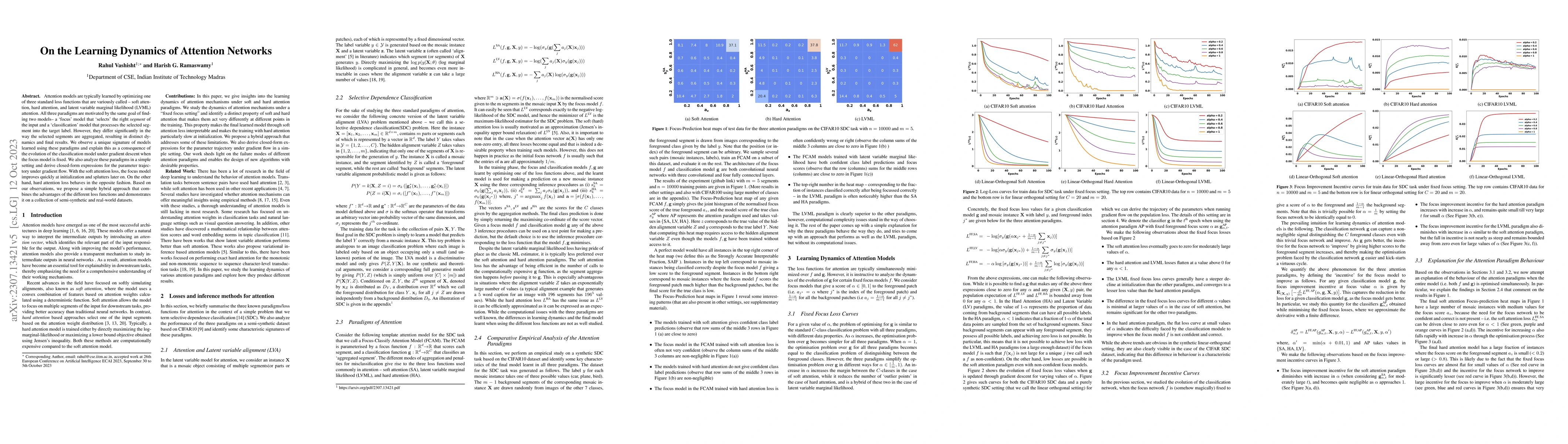 Thumbnail for On the Learning Dynamics of Attention Networks