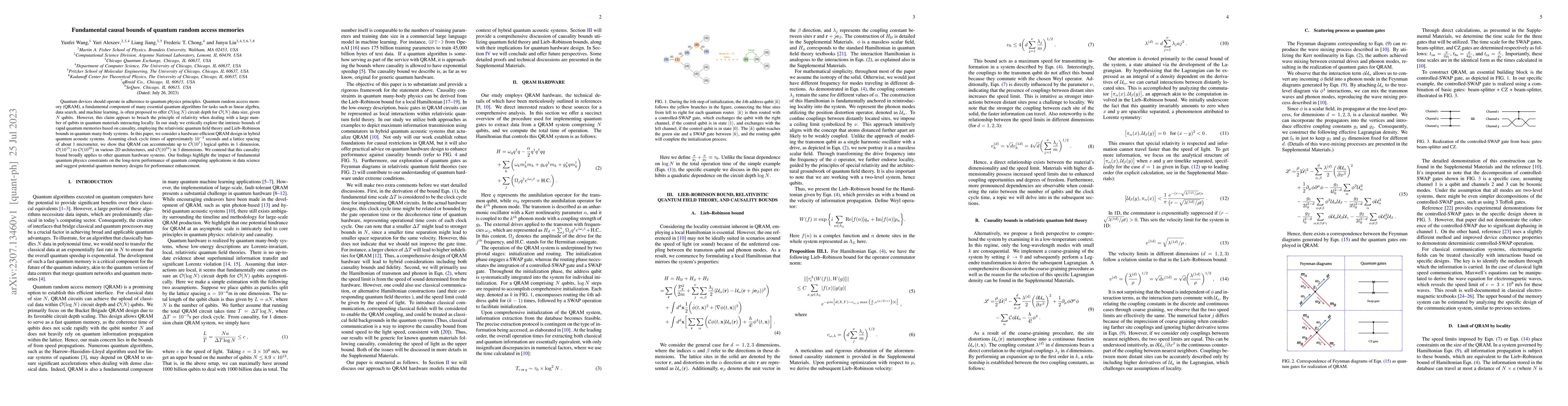 Thumbnail for Fundamental causal bounds of quantum random access memories