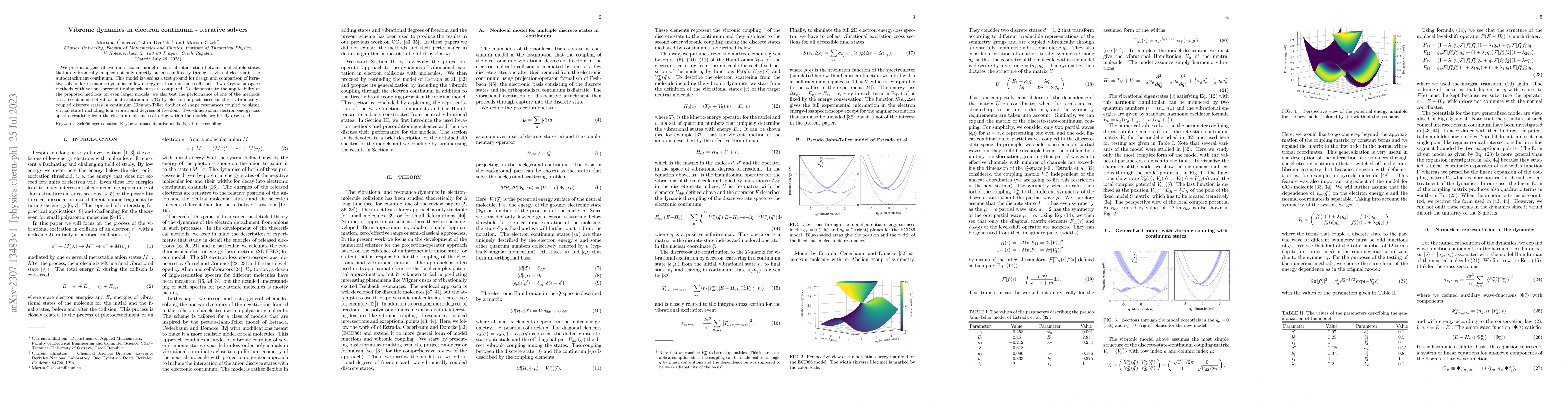 Thumbnail for Vibronic dynamics in electron continuum -- iterative solvers