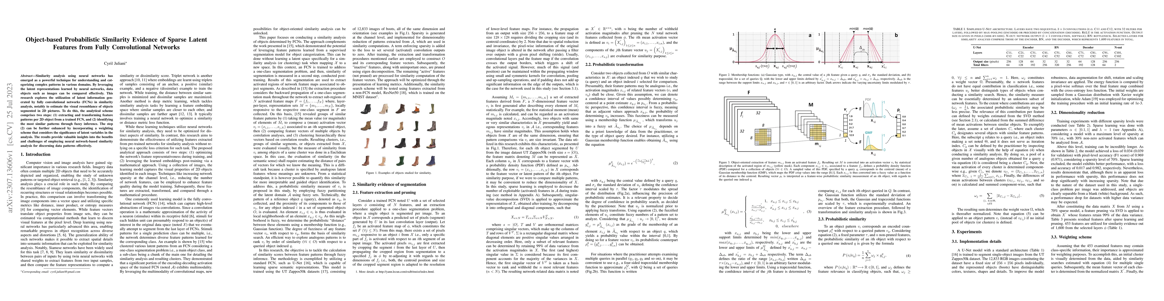 Thumbnail for Object-based Probabilistic Similarity Evidence of Sparse Latent Features
  from Fully Convolutional Networks