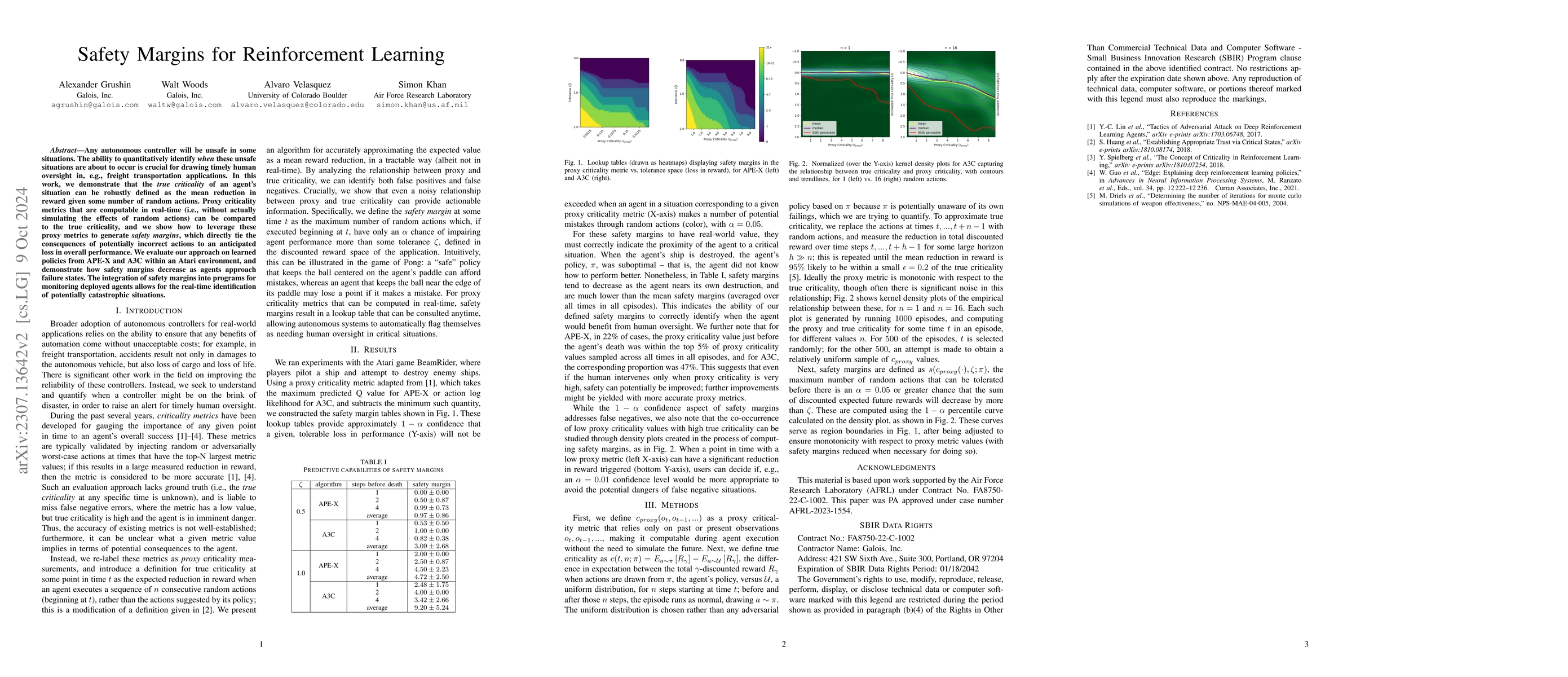 Thumbnail for Safety Margins for Reinforcement Learning