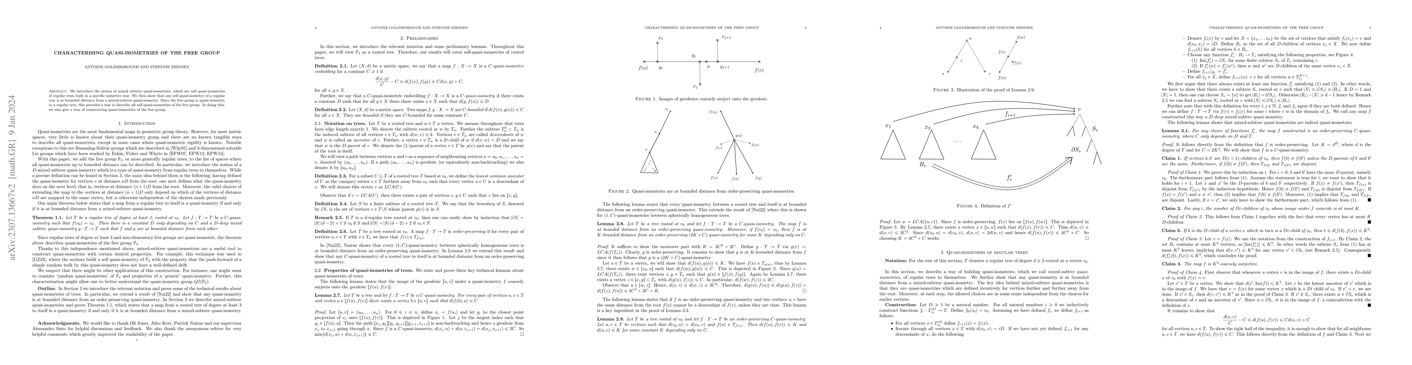 Thumbnail for Characterising quasi-isometries of the free group