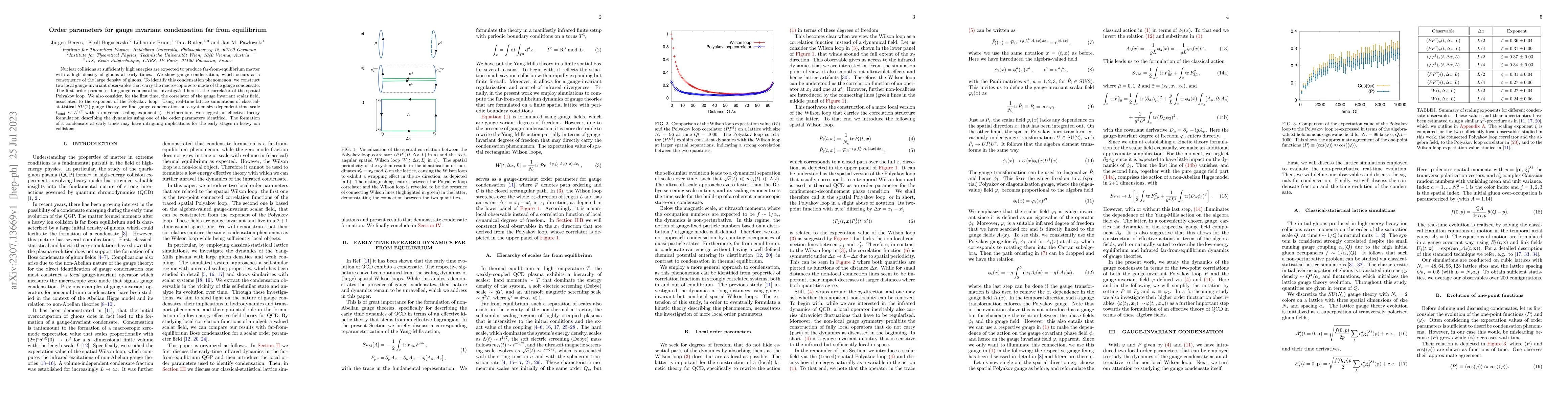 Thumbnail for Order parameters for gauge invariant condensation far from equilibrium
