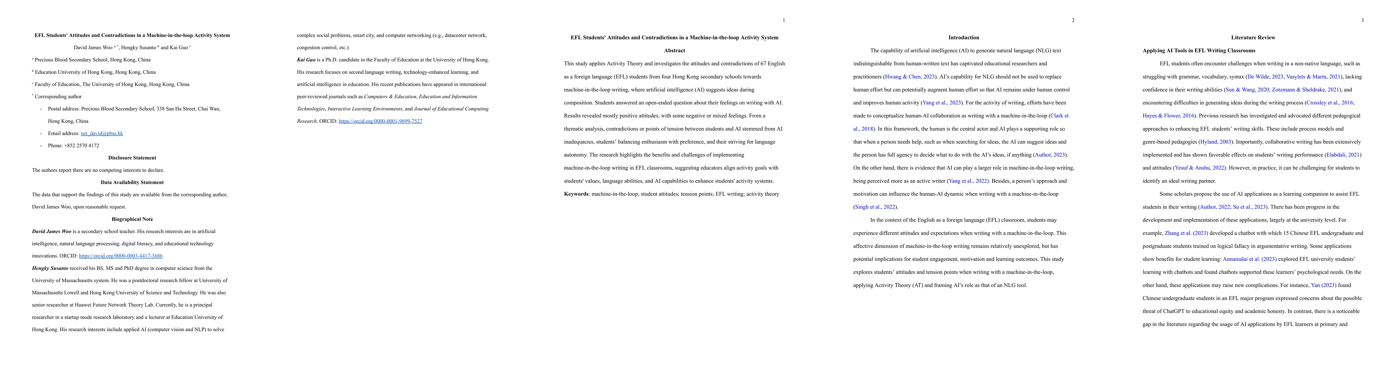 Thumbnail for EFL Students' Attitudes and Contradictions in a Machine-in-the-loop
  Activity System