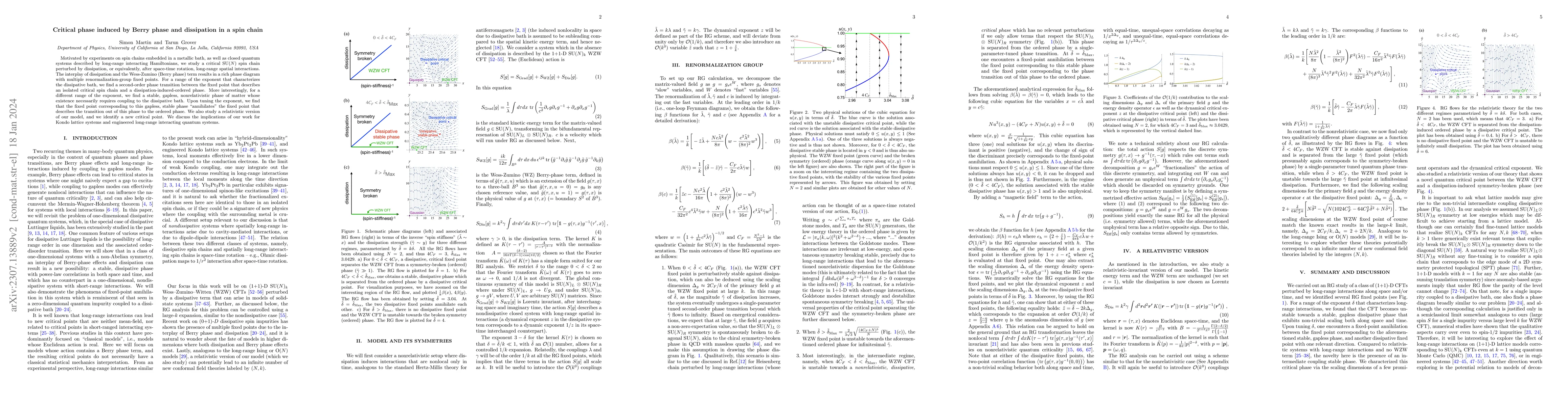 Thumbnail for Critical phase induced by Berry phase and dissipation in a spin chain