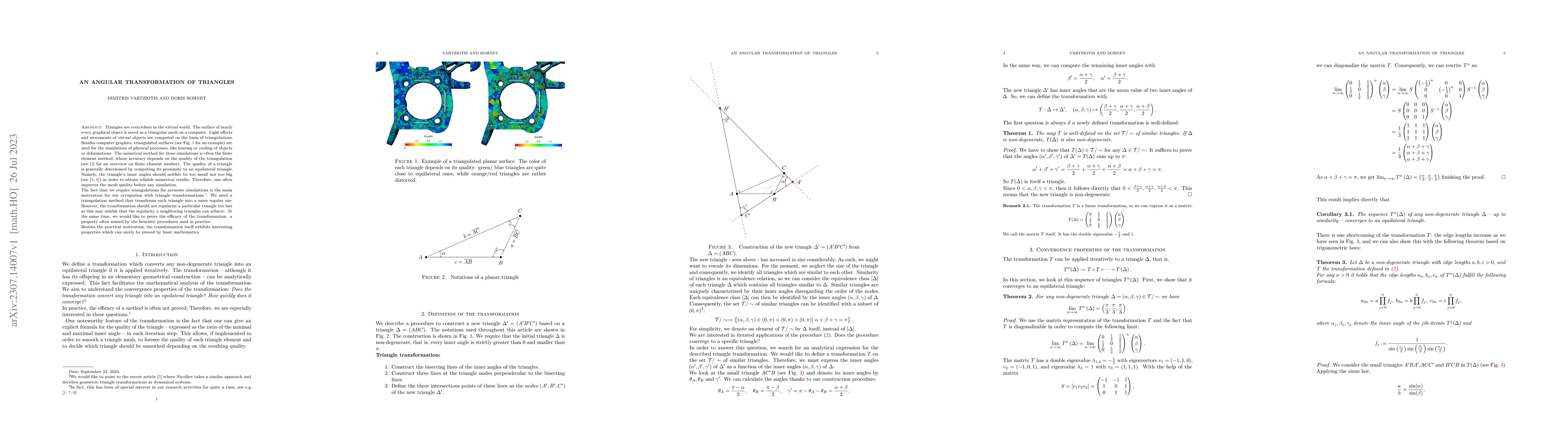 Thumbnail for An Angular Transformation of Triangles
