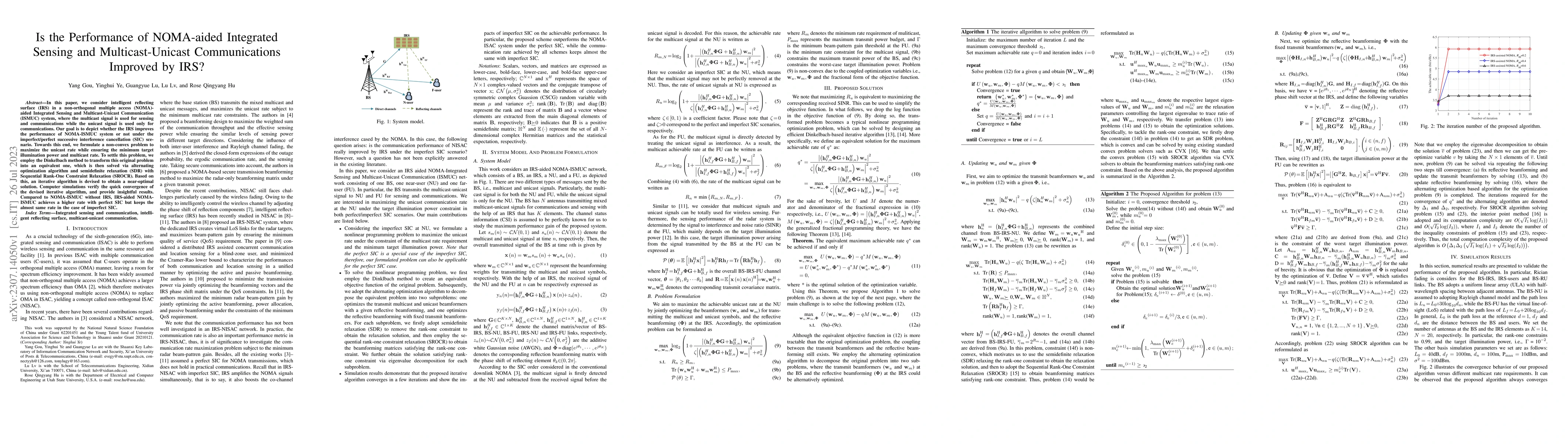 Thumbnail for Is the Performance of NOMA-aided Integrated Sensing and
  Multicast-Unicast Communications Improved by IRS?