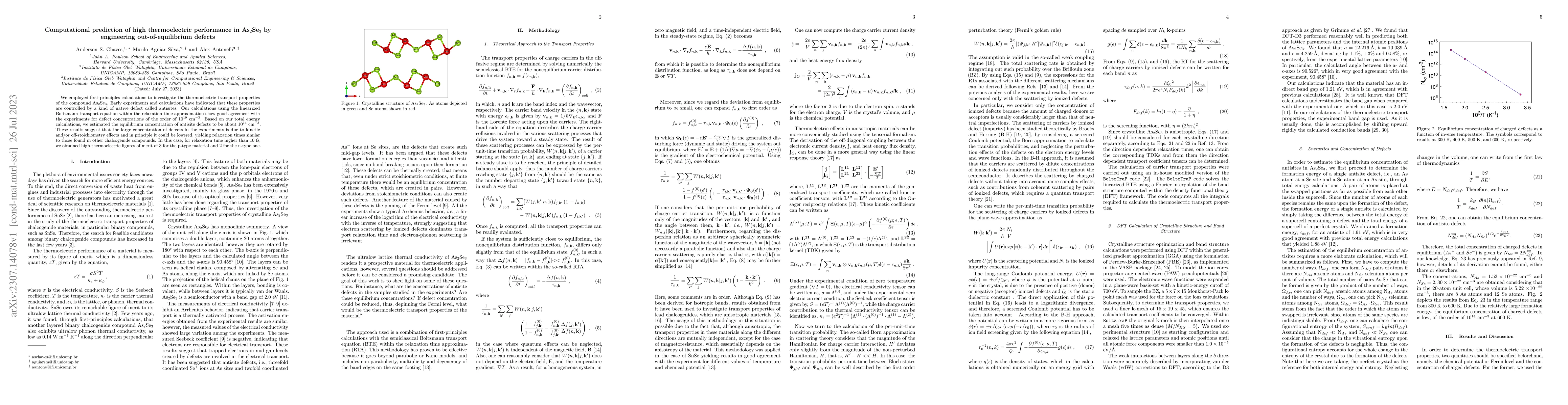 Thumbnail for Computational prediction of high thermoelectric performance in
  As$_{2}$Se$_{3}$ by engineering out-of-equilibrium defects