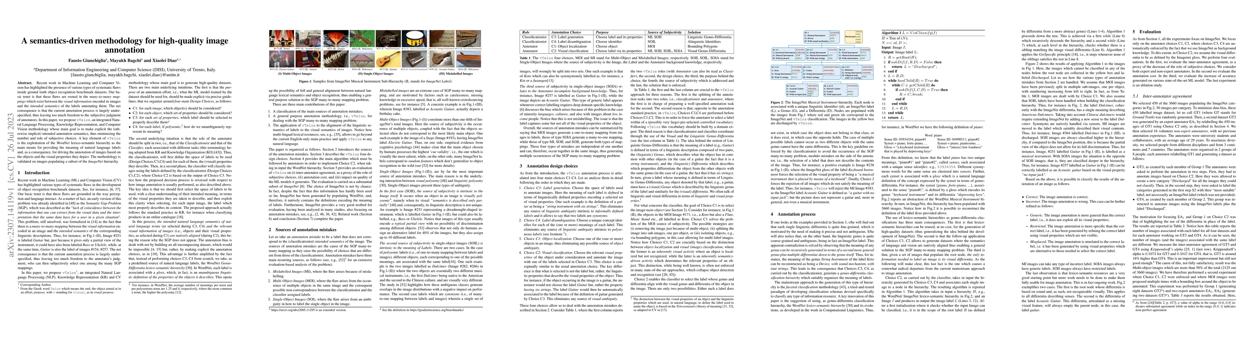 Thumbnail for A semantics-driven methodology for high-quality image annotation