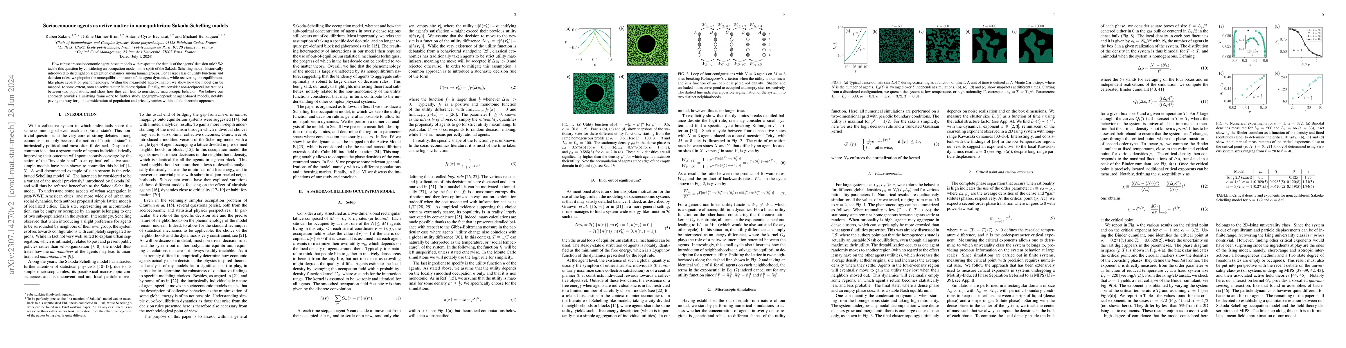 Thumbnail for Socioeconomic agents as active matter in nonequilibrium Sakoda-Schelling
  models