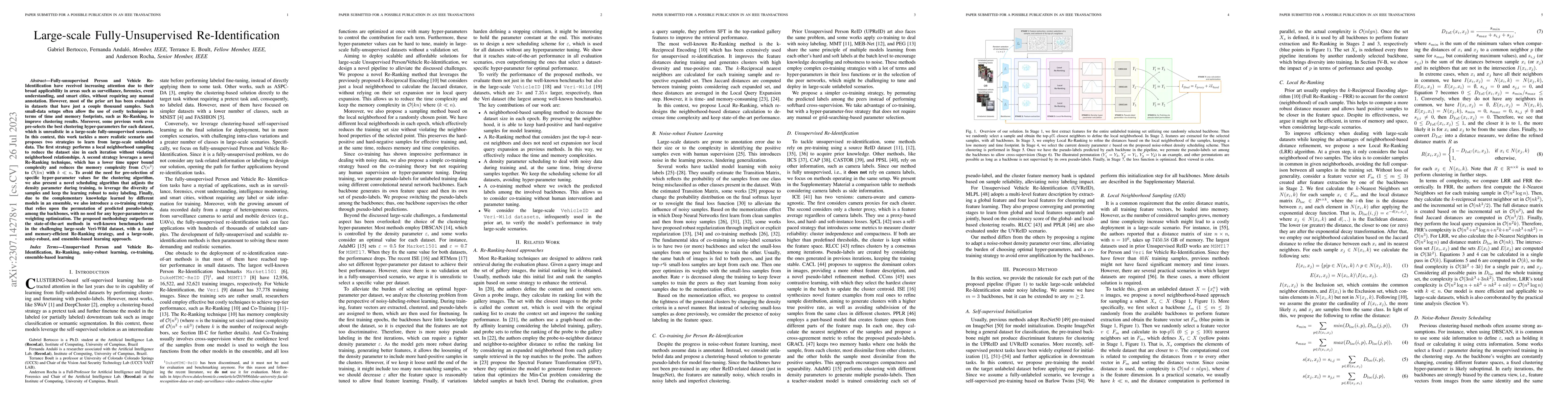 Thumbnail for Large-scale Fully-Unsupervised Re-Identification