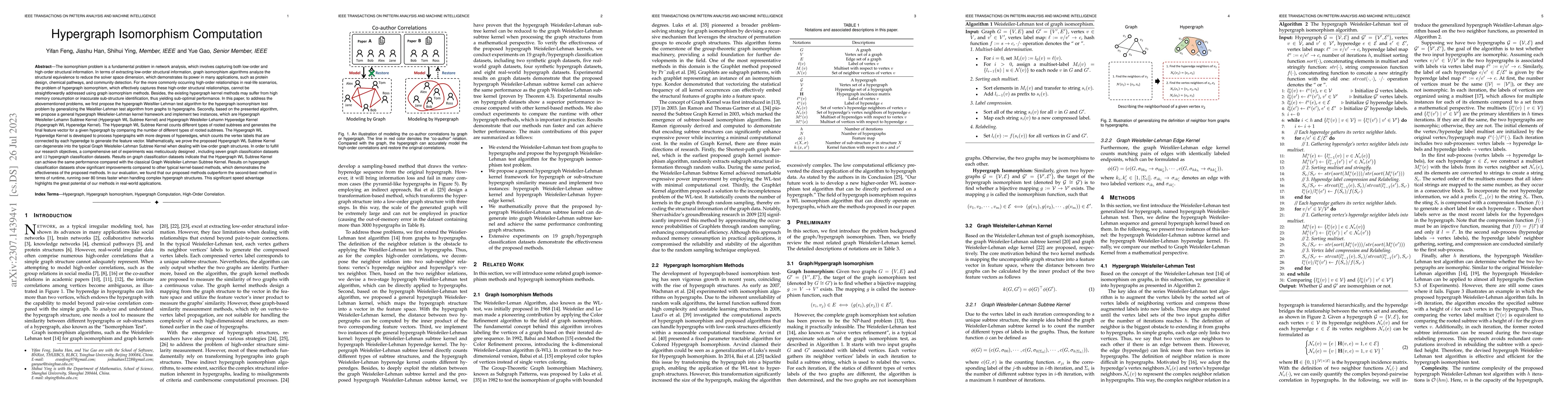 Thumbnail for Hypergraph Isomorphism Computation