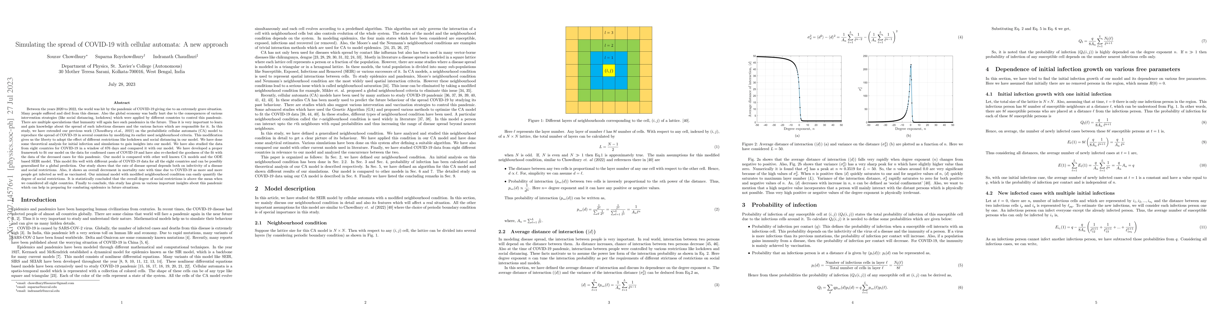 Thumbnail for Simulating the spread of COVID-19 with cellular automata: A new approach