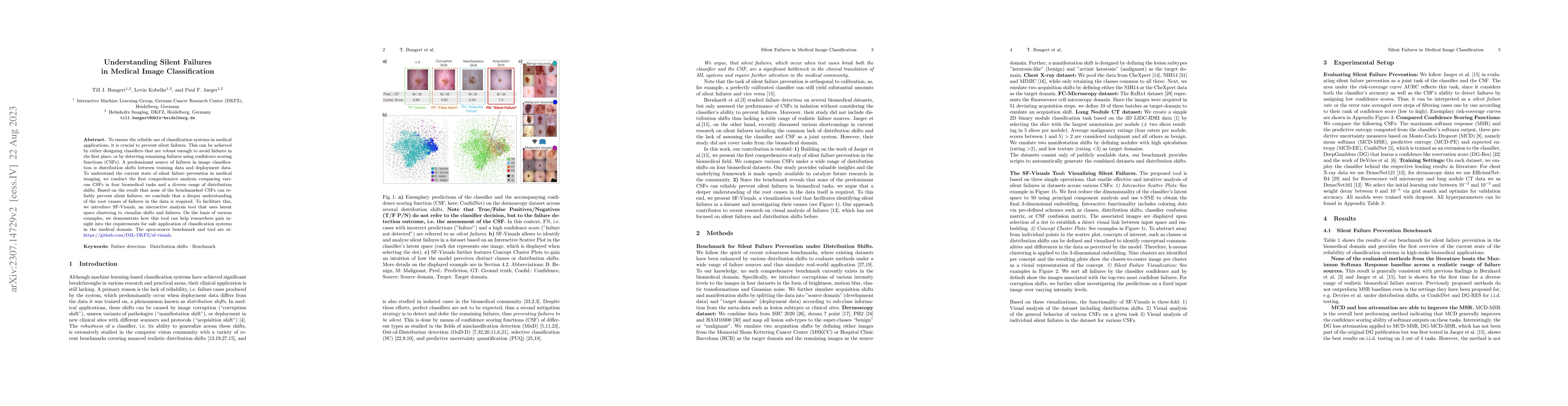 Thumbnail for Understanding Silent Failures in Medical Image Classification