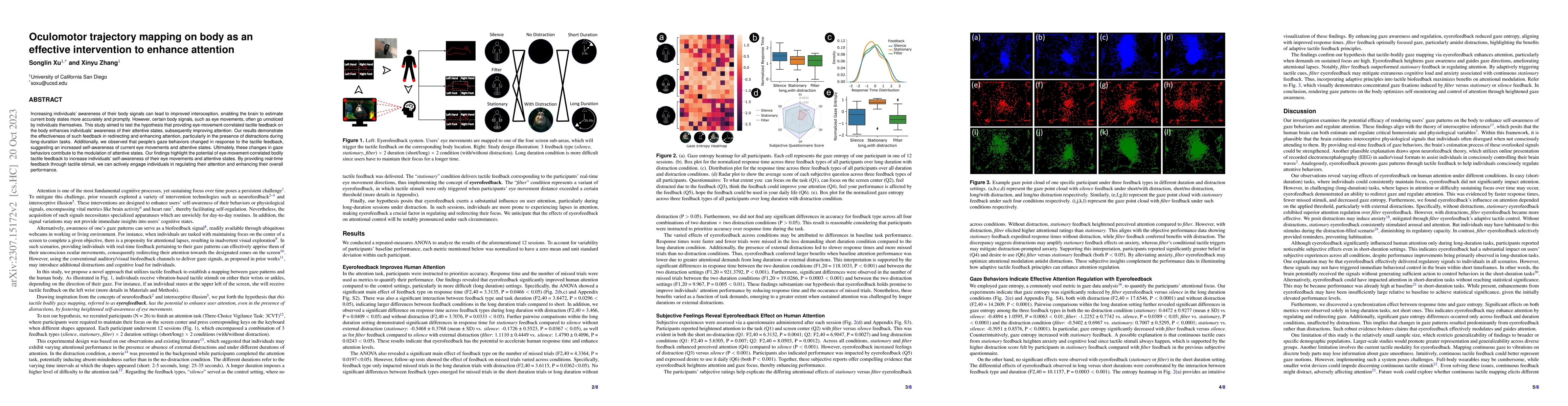 Thumbnail for Oculomotor trajectory mapping on body as an effective intervention to
  enhance attention