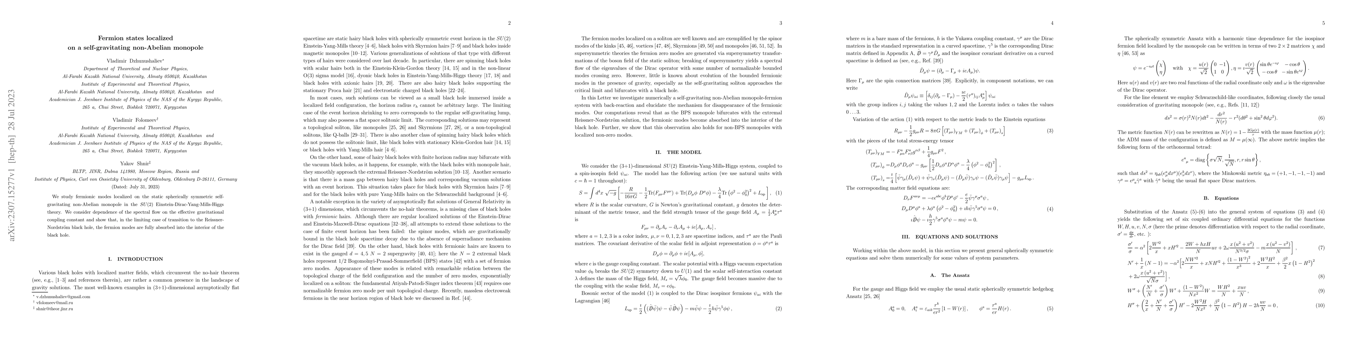 Thumbnail for Fermion states localized on a self-gravitating non-Abelian monopole