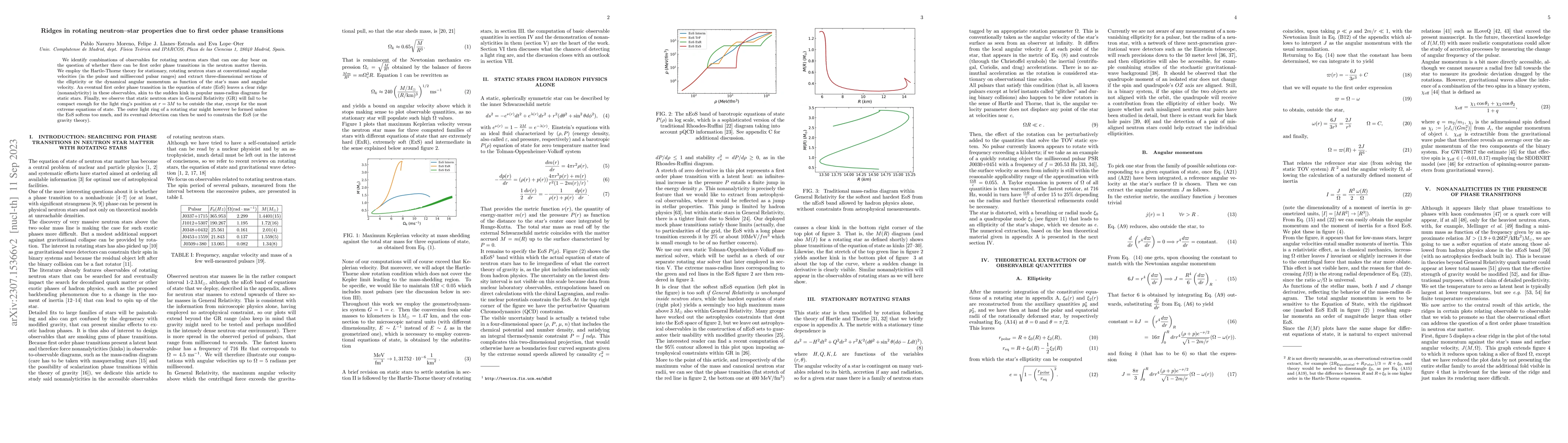 Thumbnail for Ridges in rotating neutron-star properties due to first order phase
  transitions