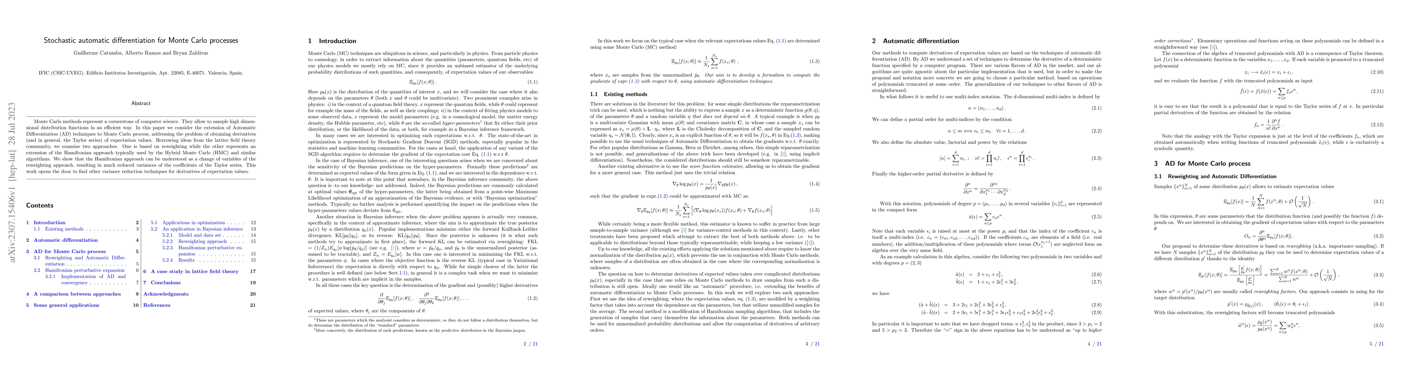 Thumbnail for Stochastic automatic differentiation for Monte Carlo processes