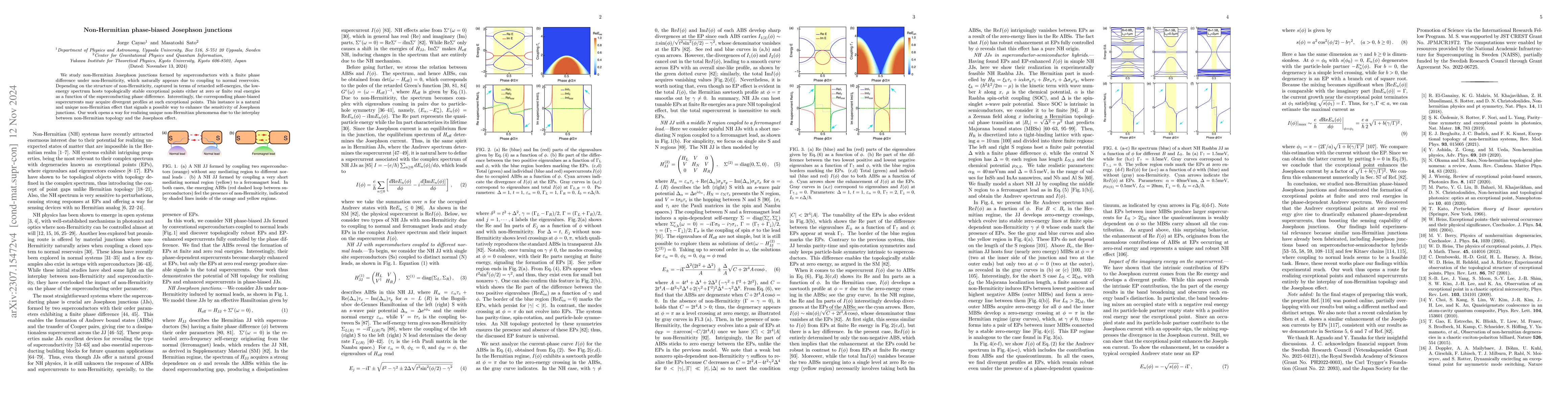 Thumbnail for Non-Hermitian phase-biased Josephson junctions