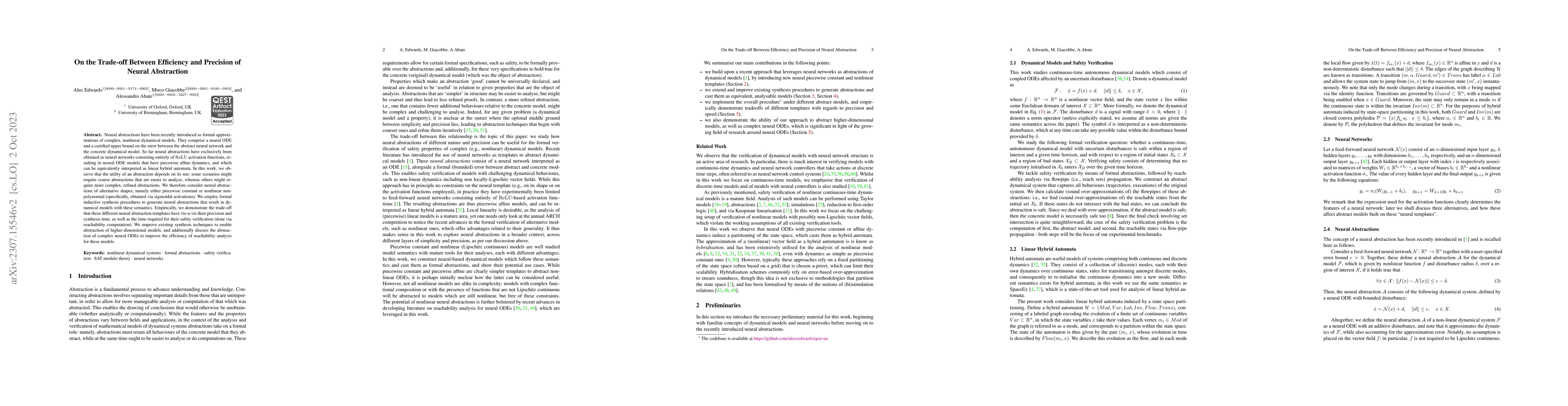 Thumbnail for On the Trade-off Between Efficiency and Precision of Neural Abstraction