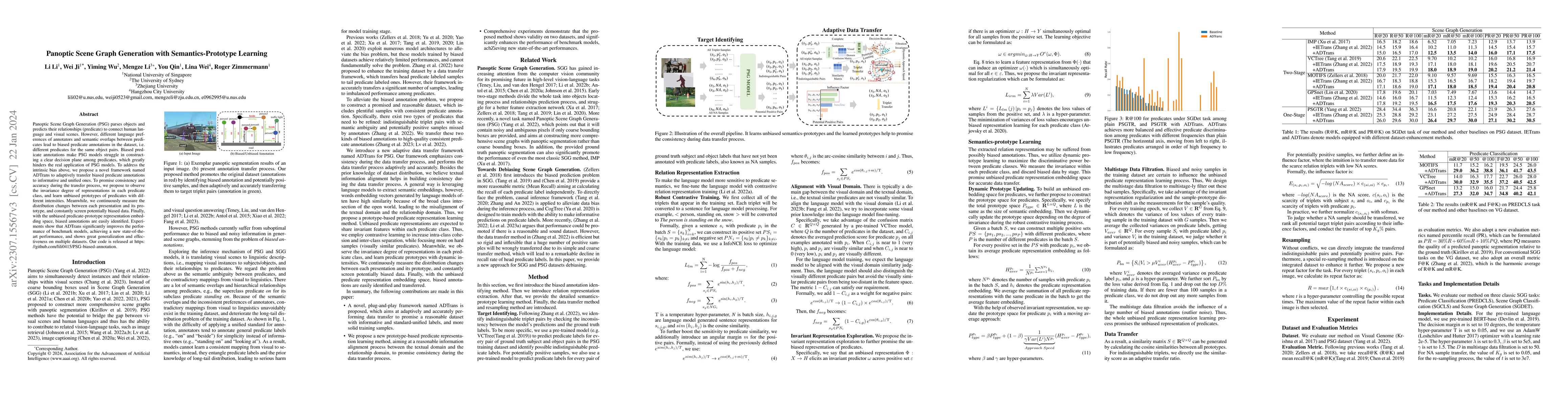 Thumbnail for Panoptic Scene Graph Generation with Semantics-Prototype Learning