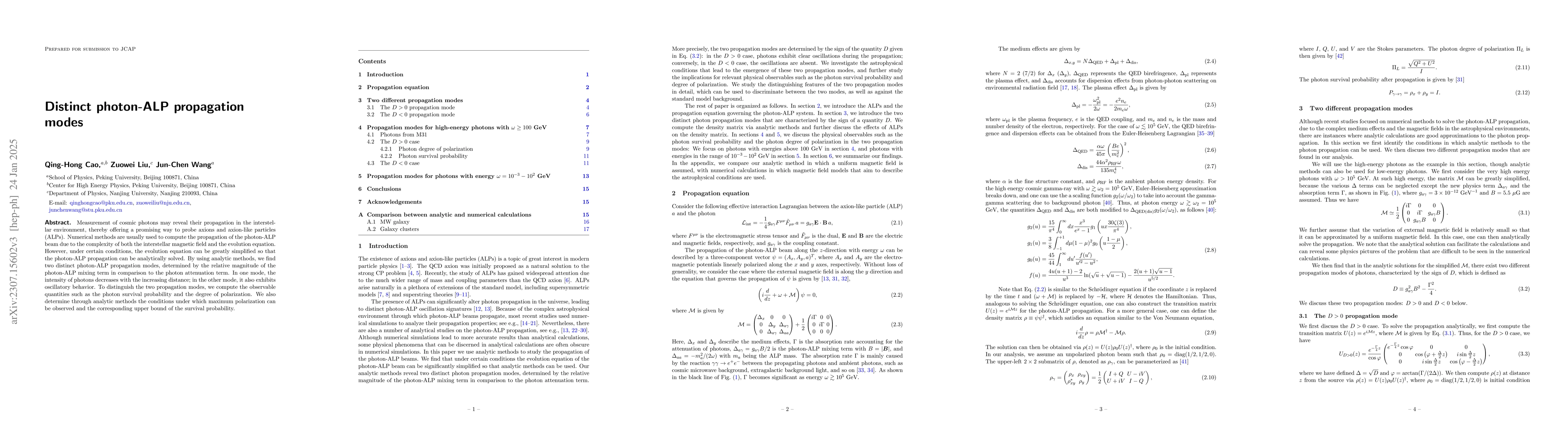 Thumbnail for Distinct photon-ALP propagation modes