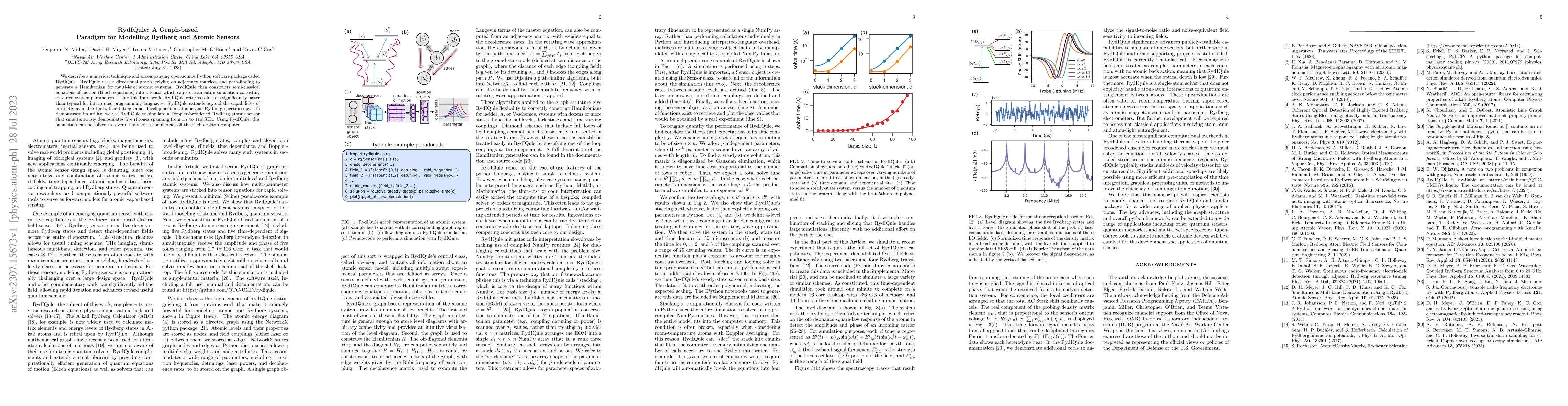Thumbnail for RydIQule: A Graph-based Paradigm for Modelling Rydberg and Atomic
  Systems
