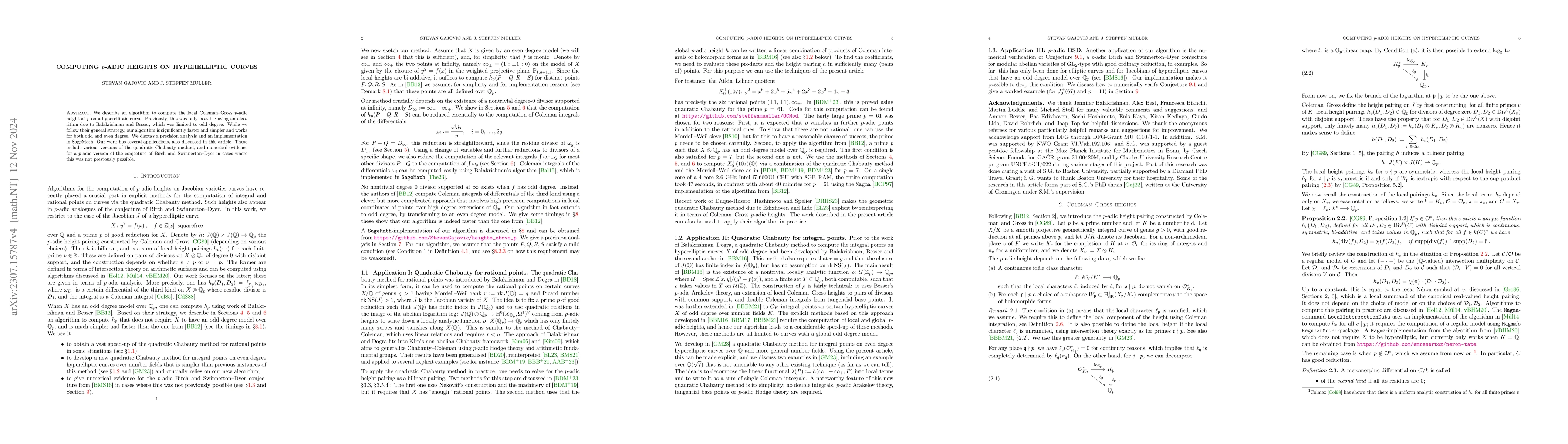 Thumbnail for Computing p-adic heights on hyperelliptic curves