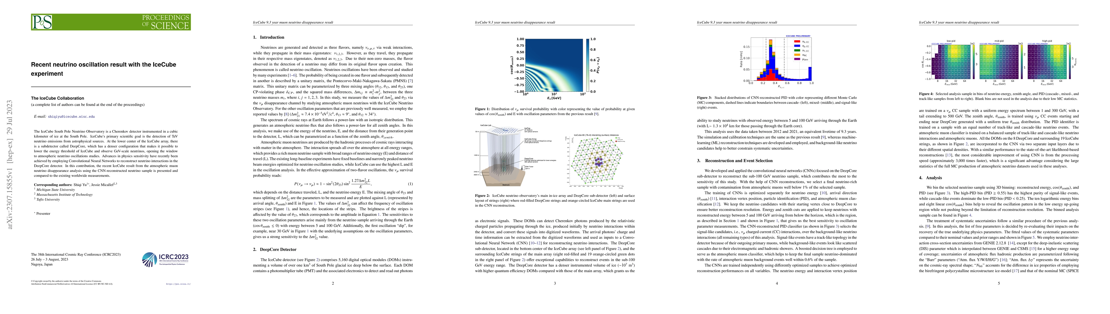 Thumbnail for Recent neutrino oscillation result with the IceCube experiment