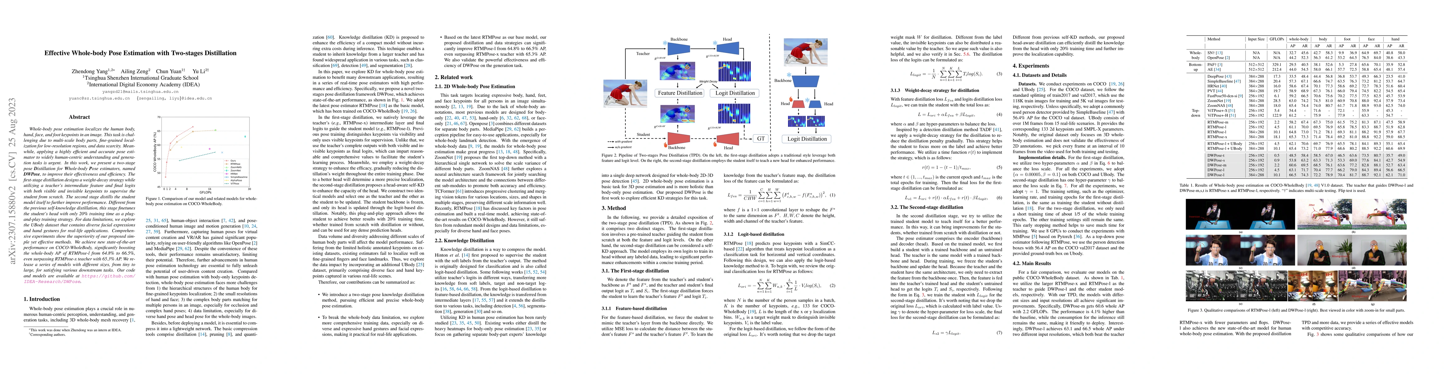 Thumbnail for Effective Whole-body Pose Estimation with Two-stages Distillation