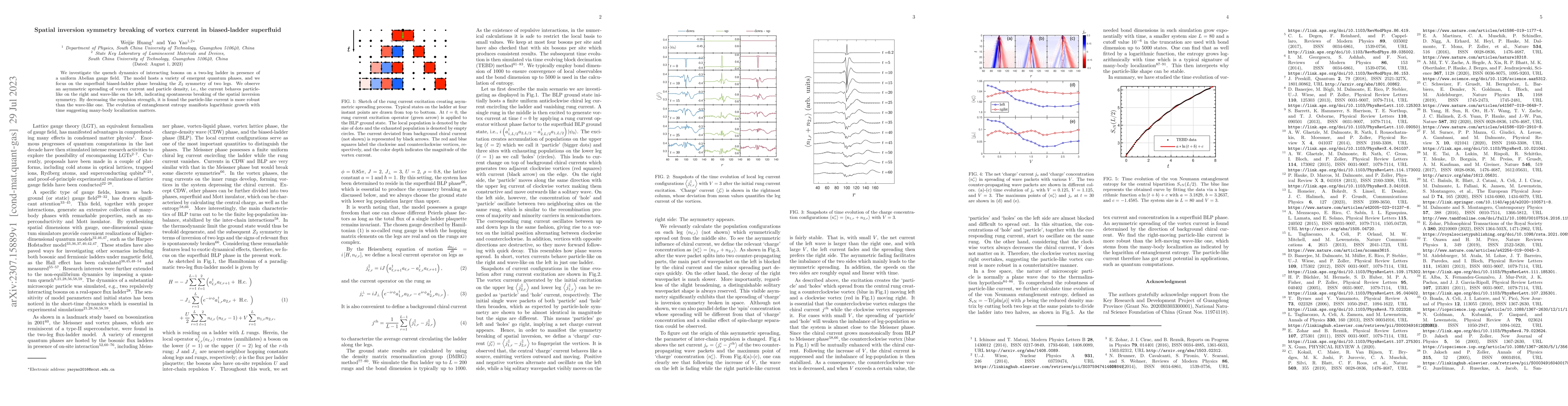 Thumbnail for Spatial inversion symmetry breaking of vortex current in biased-ladder
  superfluid