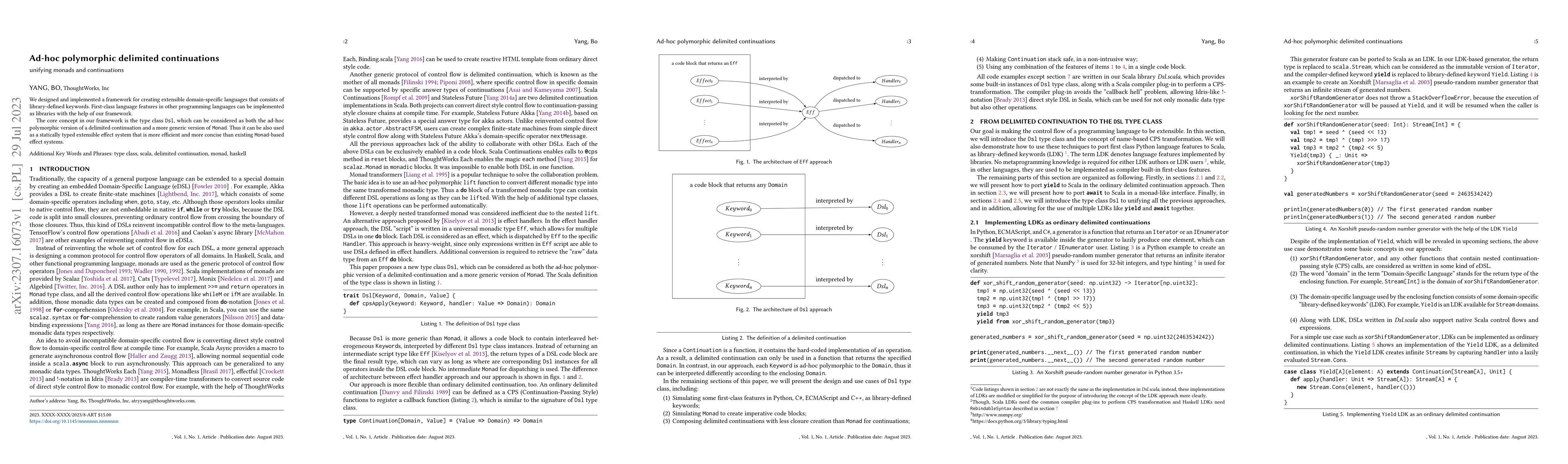 Thumbnail for Ad-hoc polymorphic delimited continuations