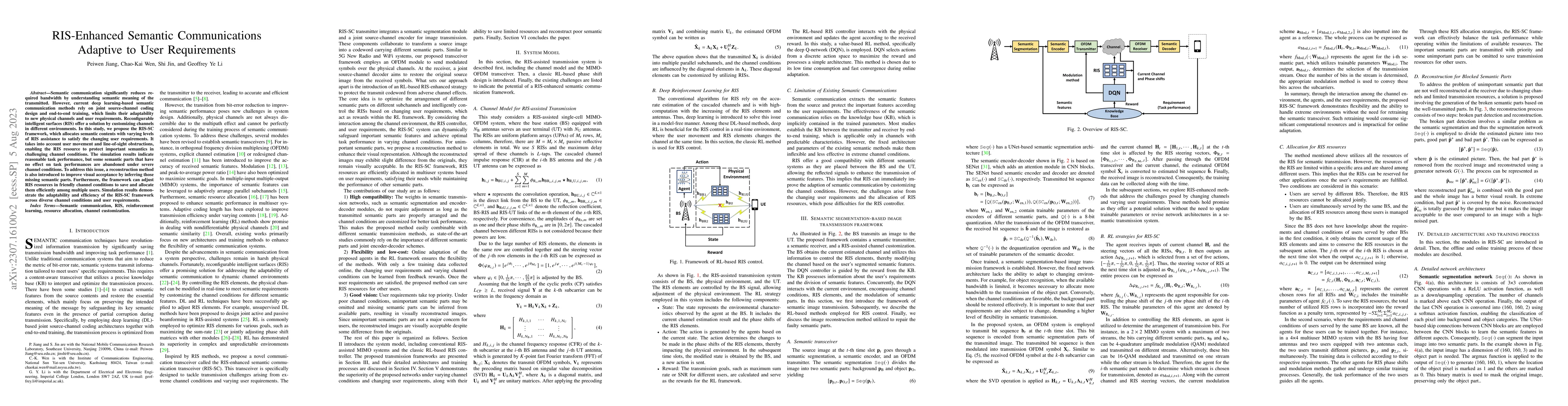 Thumbnail for RIS-Enhanced Semantic Communications Adaptive to User Requirements